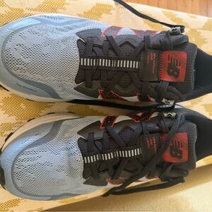 New Balance Black and Red Athletic Shoes